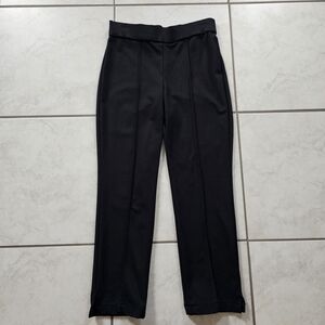 LIKE NEW Size M Christian Siriano Ladies Black Beauty Ponte Stretch Pull-On Pant